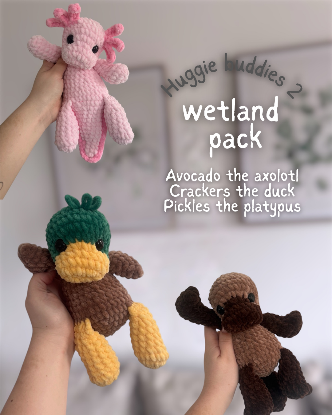 Huggies buddies 2 - no sew full 10 pack - NEW