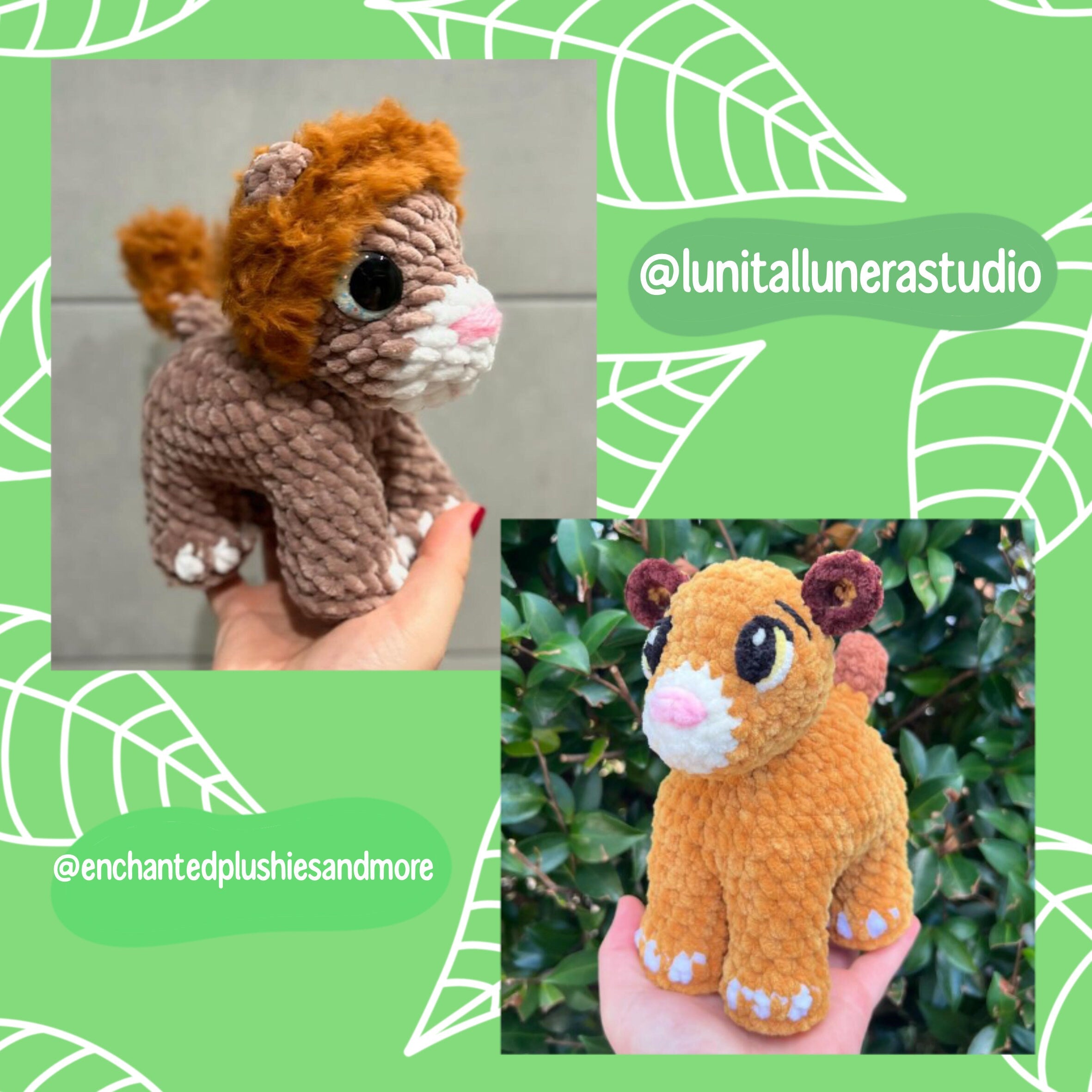 Cute lion pattern, crochet pattern, lion crochet pattern, small lion crochet, baby crochet lion, crochet tutorial, crochet safari animal