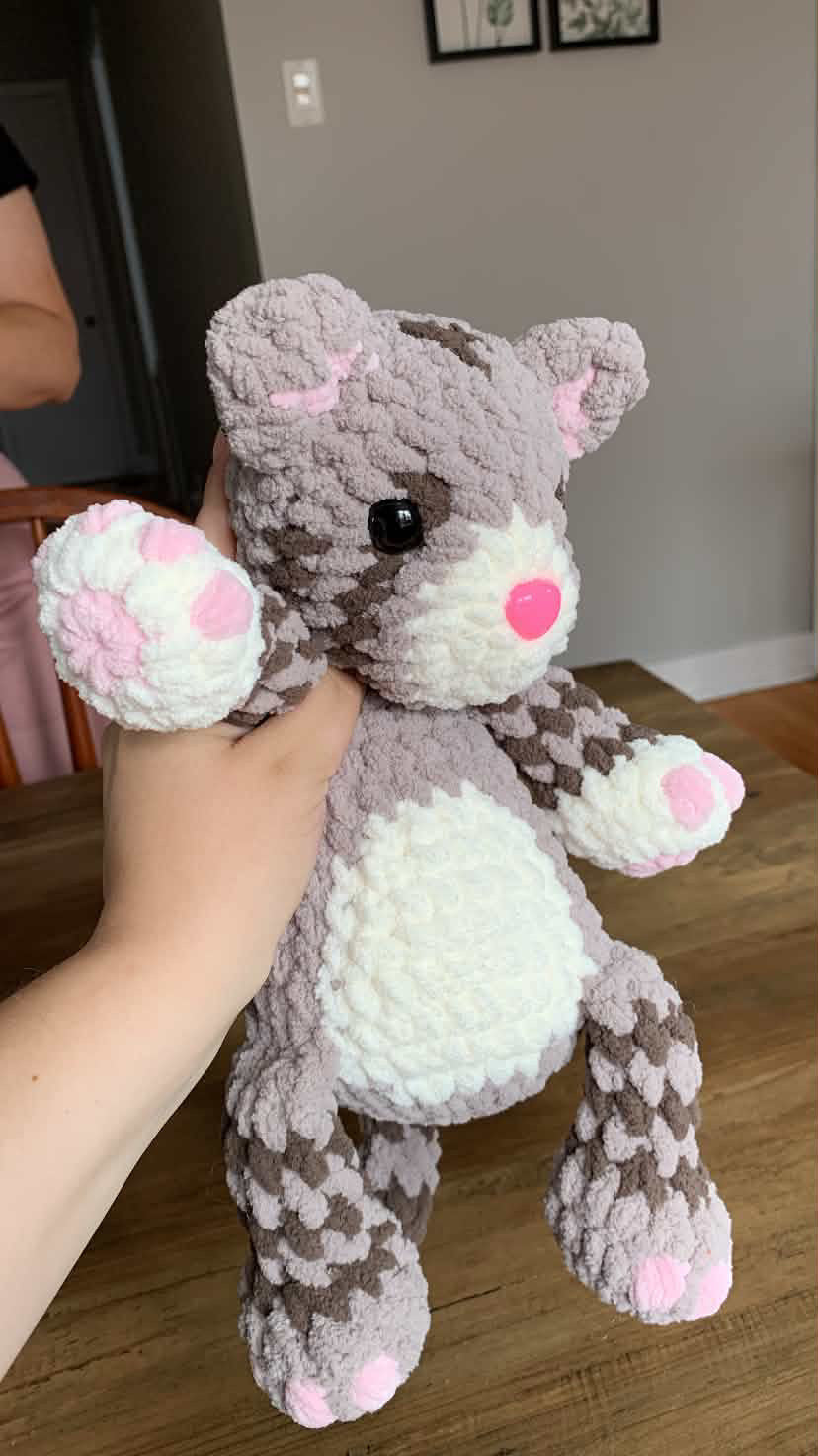 Mix and match cats: cat crochet pattern