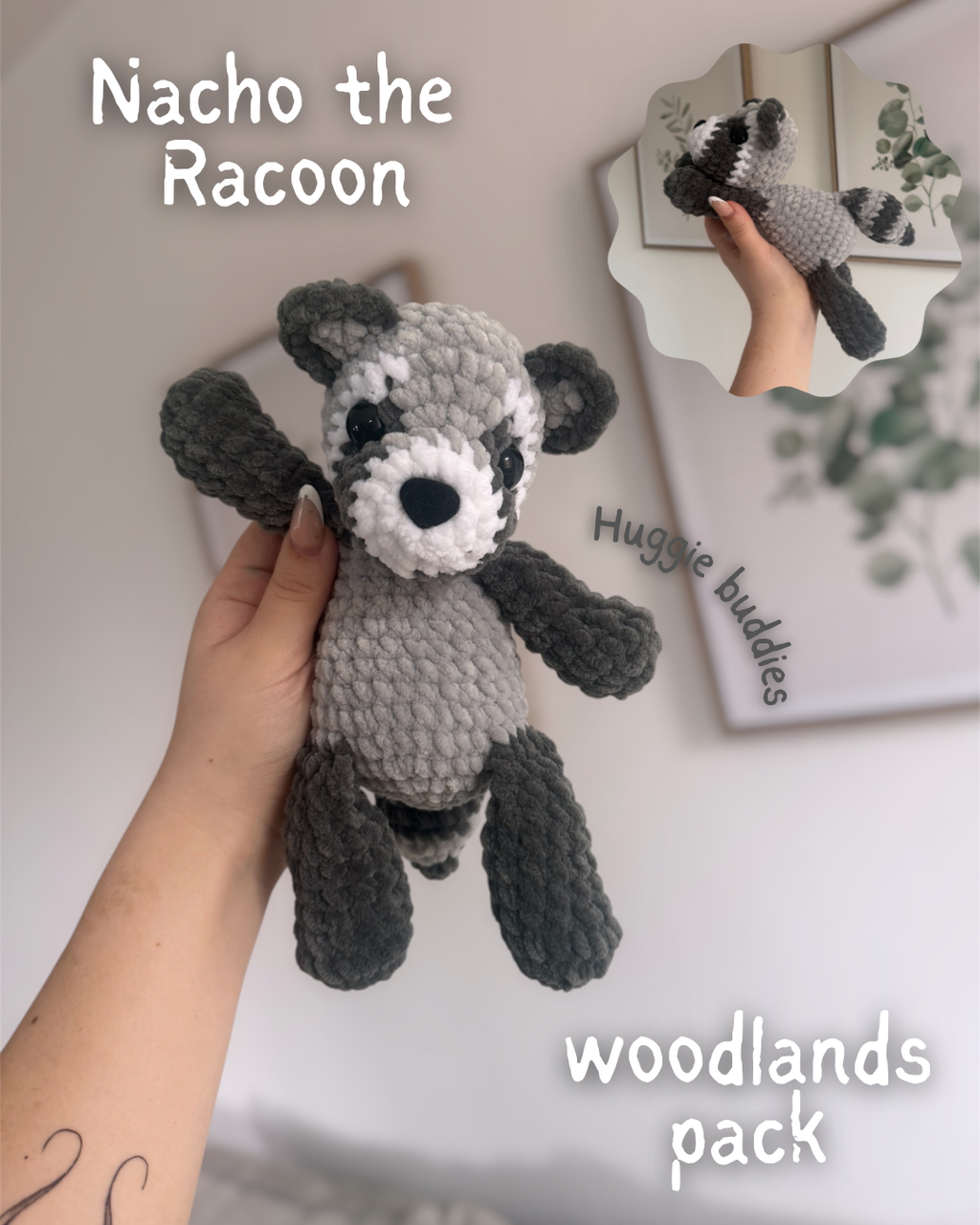 Huggie buddies no sew patterns - full 10 pack - lilbeanstitches