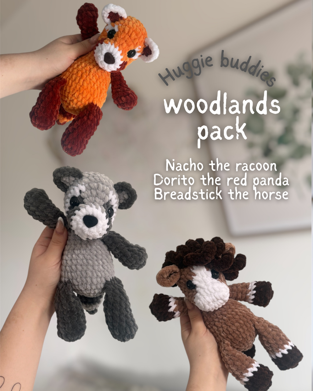 Huggies 1 & 2 - 20 no sew pattern bundle