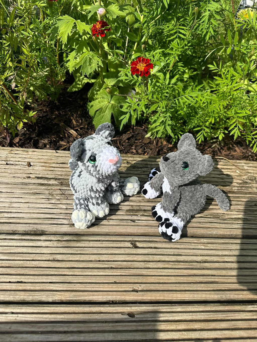 Mix and match cats: cat crochet pattern