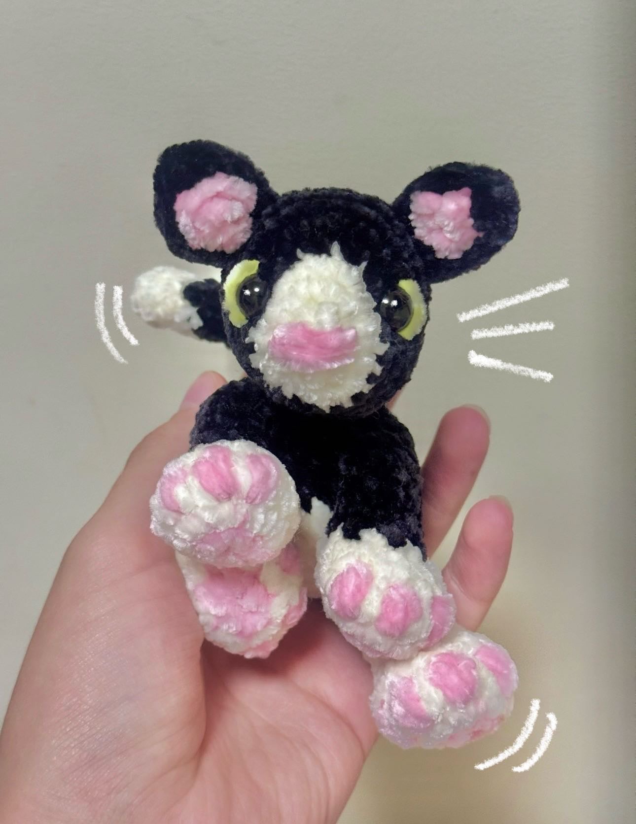 Mix and match cats: cat crochet pattern