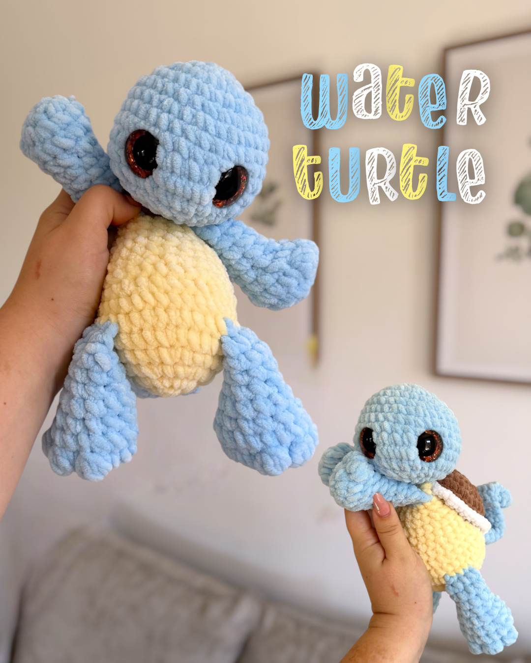 Low sew Monster huggies Crochet Pattern: 6-in-1 pocket pal monsters.