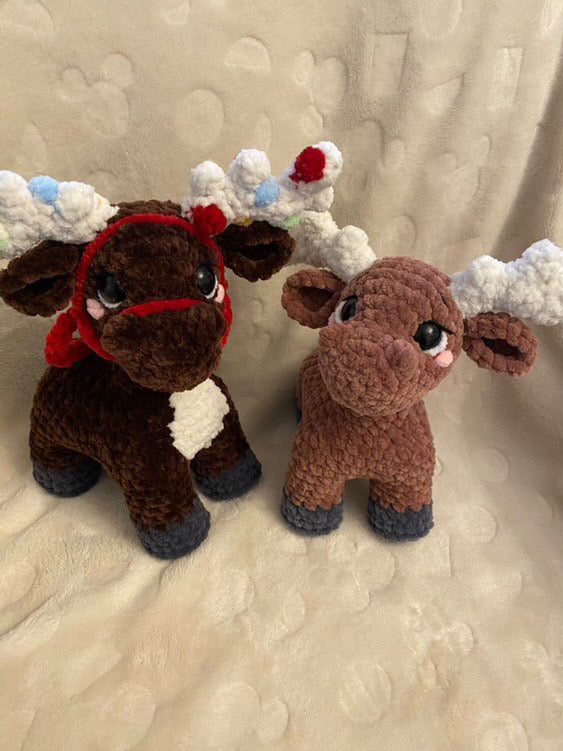 Mix and match deers- PDF pattern