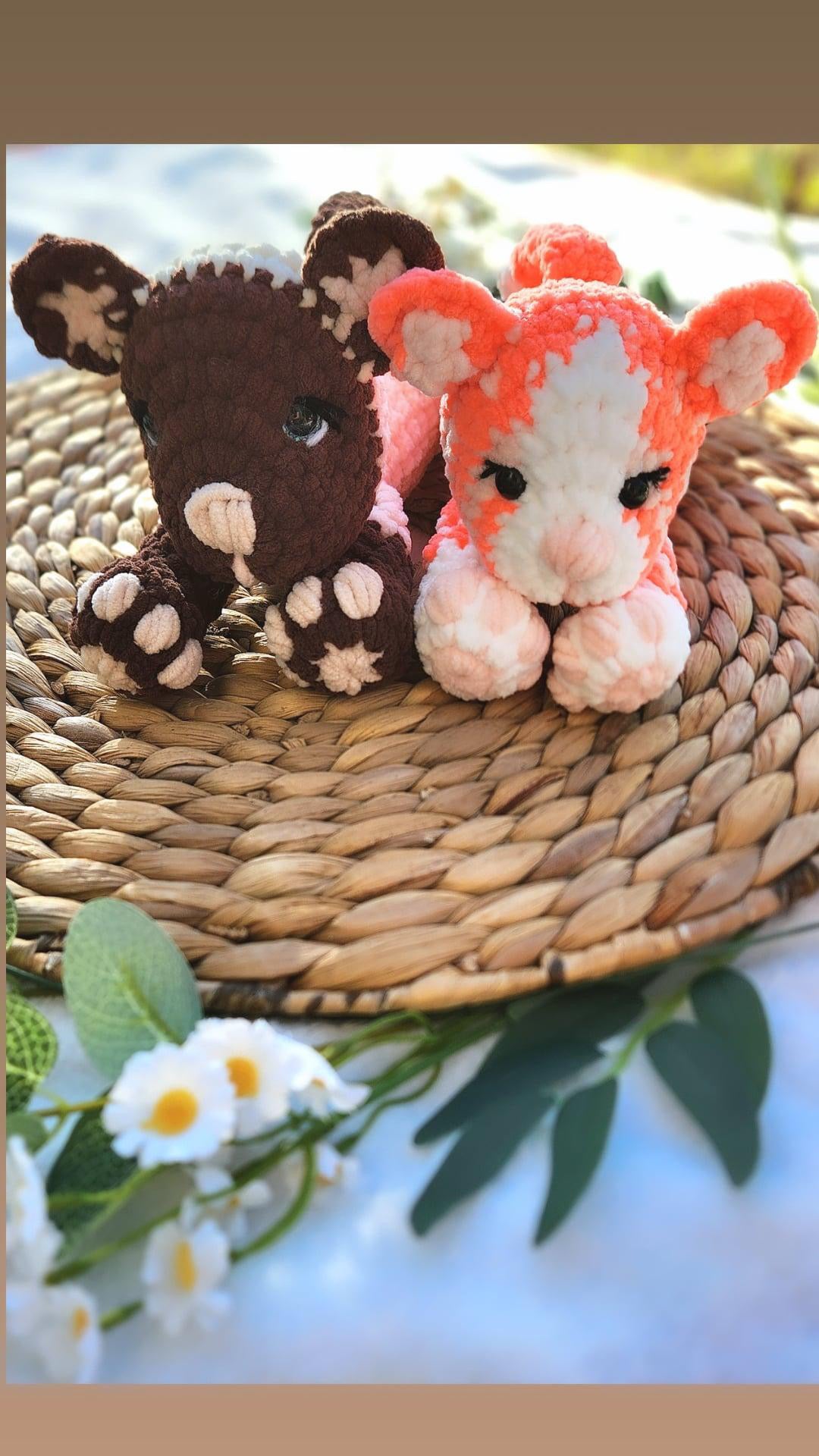 Mix and match cats: cat crochet pattern