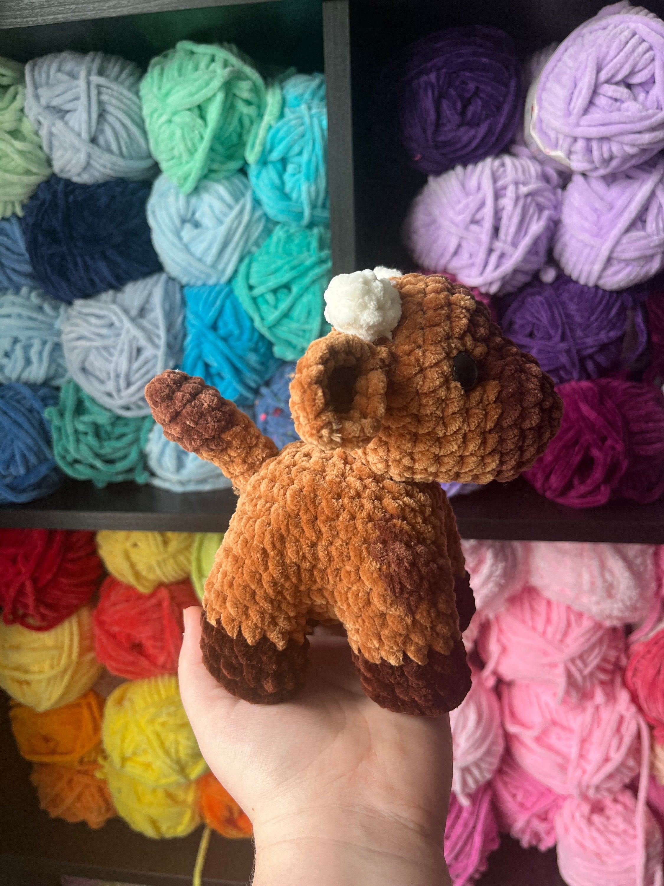 Baby goat pattern, crochet pattern, goat crochet pattern, small goat crochet, baby crochet goat, crochet tutorial, crochet farm animal