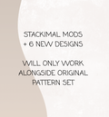 MODS PLUS 6 NEW ANIMALS - STACKIMALS NO SEW MOD