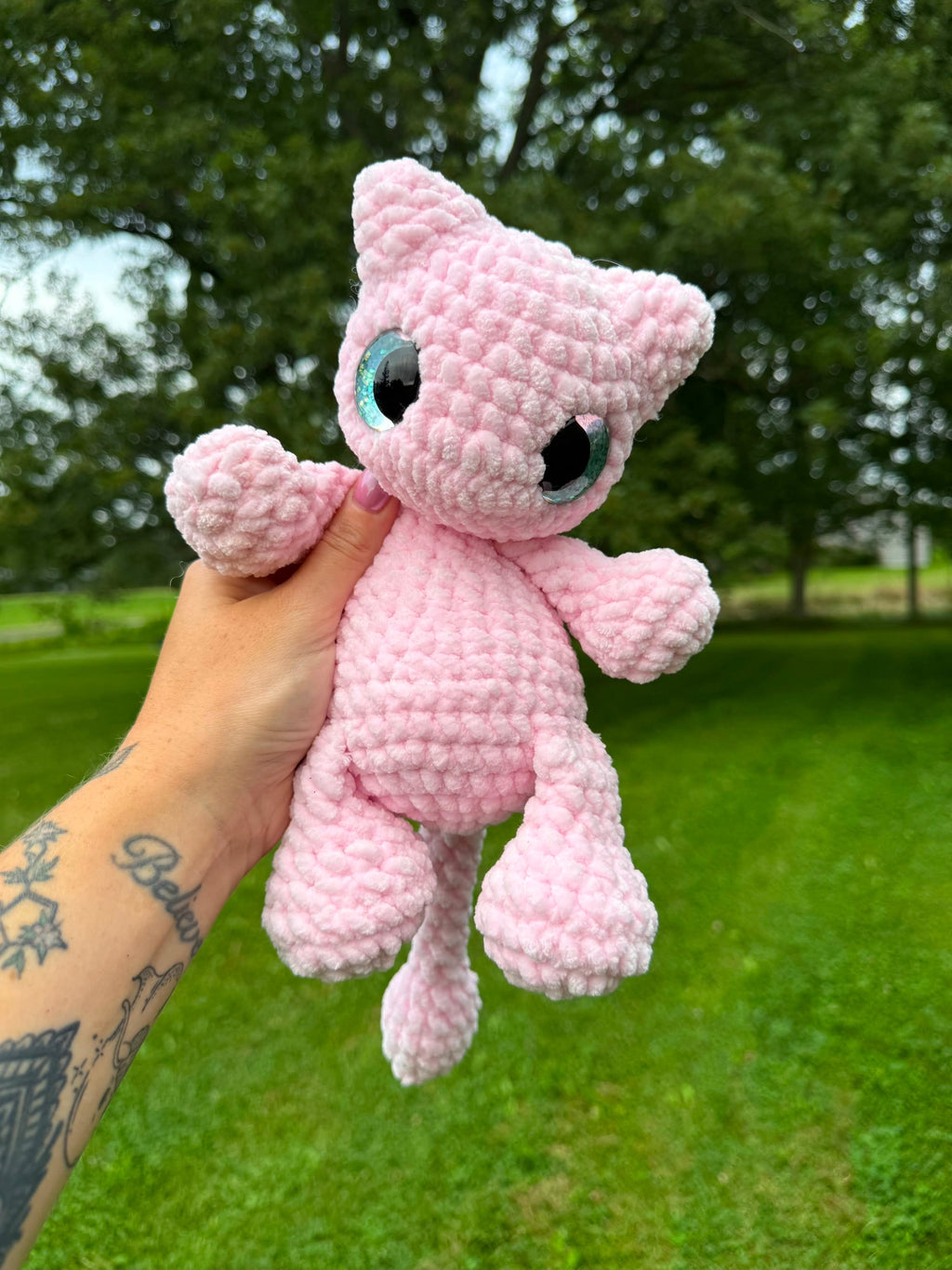 Psychic baby Low sew Monster huggies Crochet Pattern