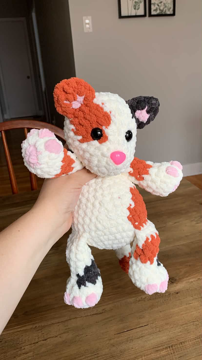 Mix and match cats: cat crochet pattern