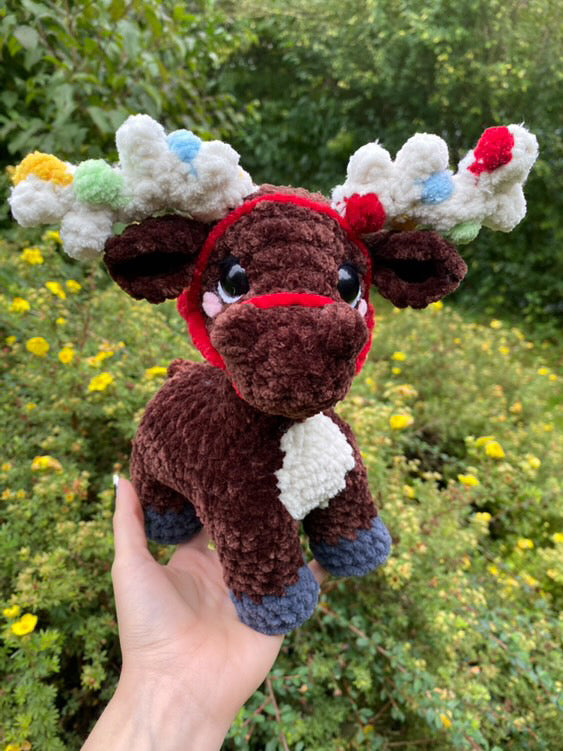 Mix and match deers- PDF pattern