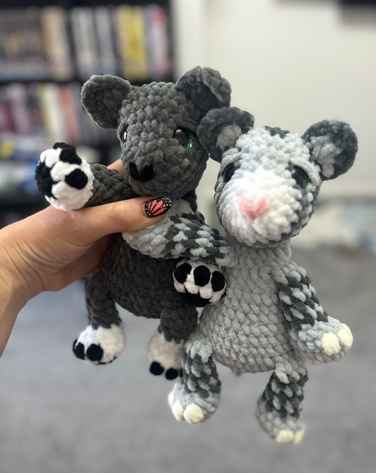 Mix and match cats: cat crochet pattern