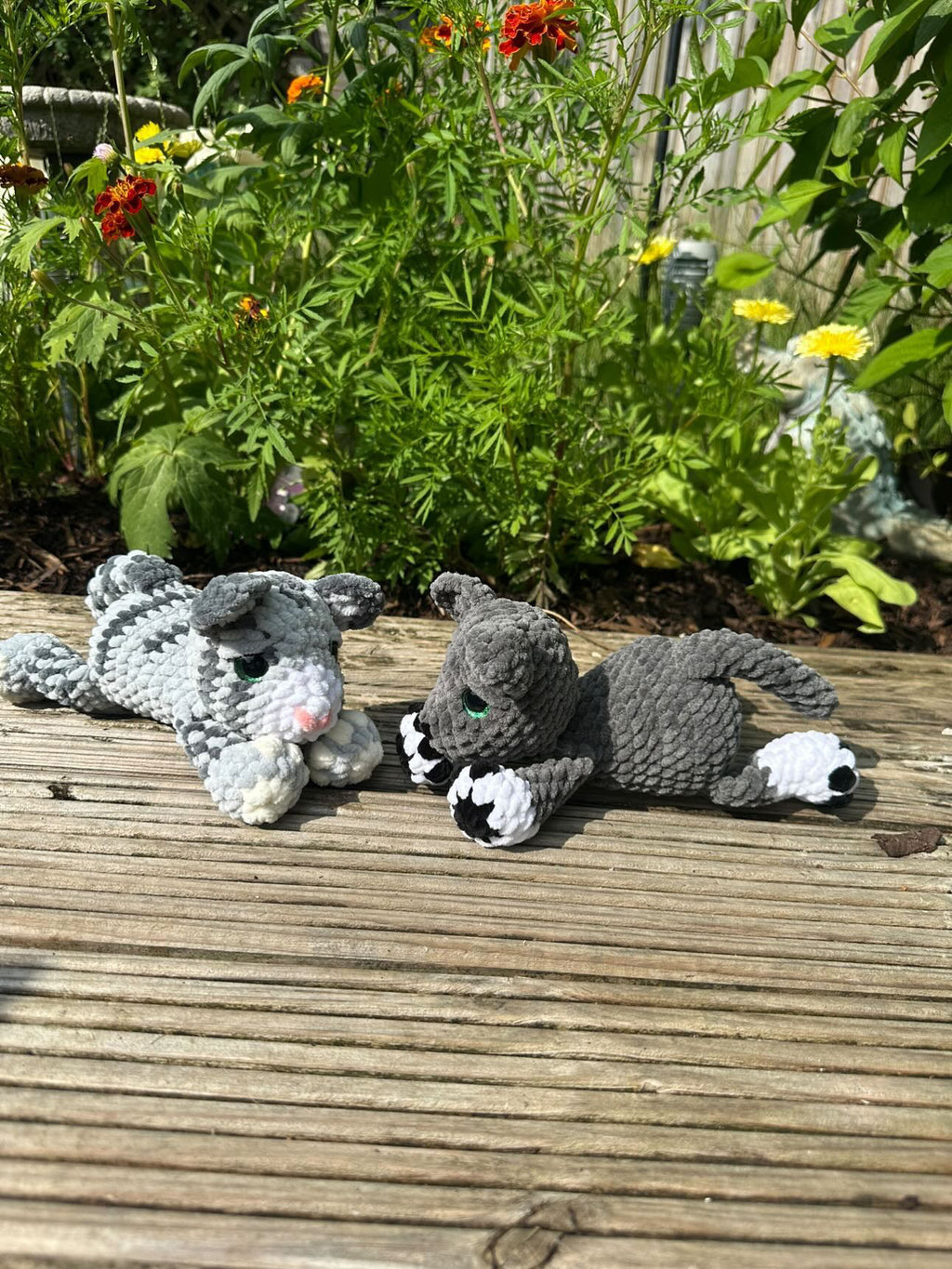 Mix and match cats: cat crochet pattern