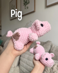 Pig -single no sew STACKIMALS