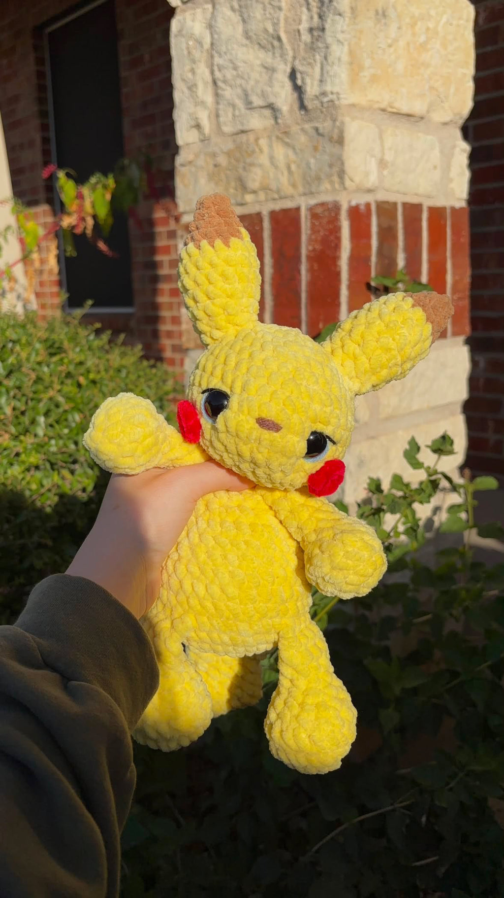 Electric mouse Low sew Monster huggies Crochet Pattern