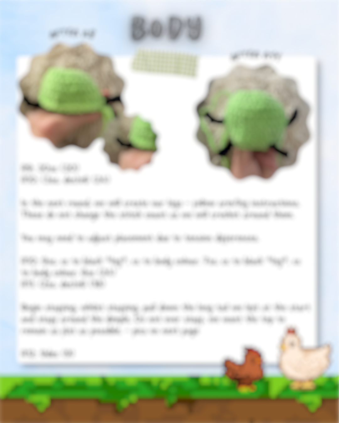 Low sew crochet junimo- stardew valley crochet pattern