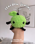 Low sew crochet junimo- stardew valley crochet pattern