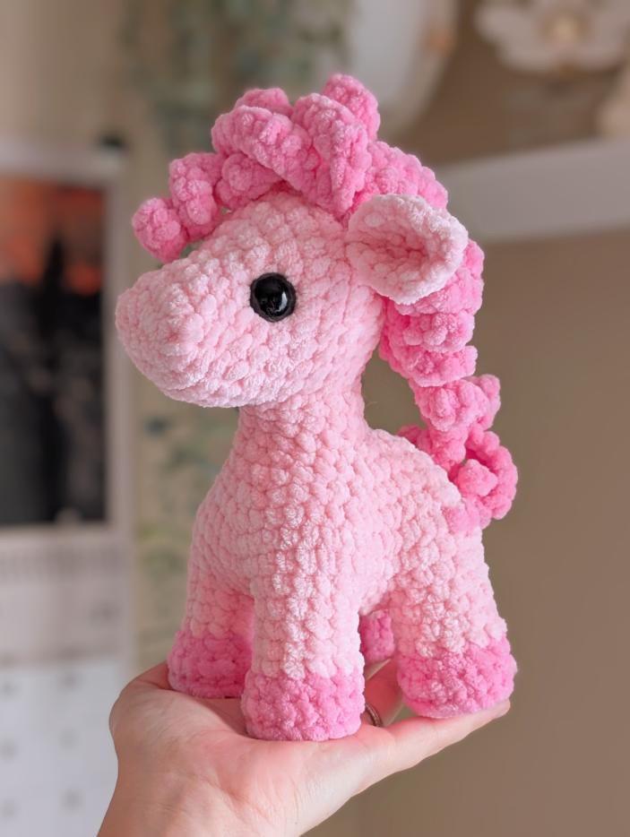 Horse pattern, unicorn crochet pattern, small horse crochet pattern,  baby horse crochet  cow, market crochet pattern, crochet farm animal